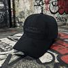Ретро потертая бейсболка "Нет времени на романтику" с вышивкой Dad Hat Модная повседневная уличная одежда Кепка от солнца Подходит для обоих