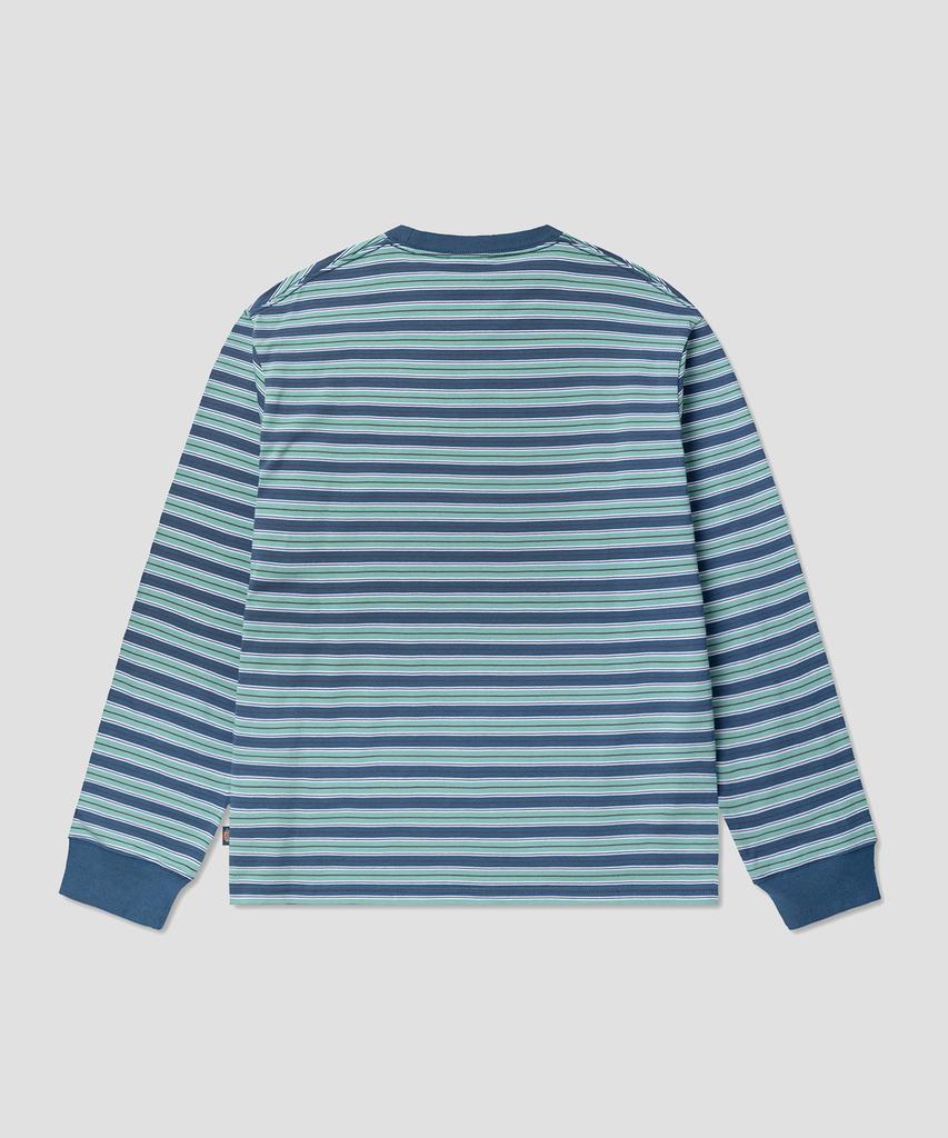 Dickies Мятный с длинным рукавом и разноцветными полосками