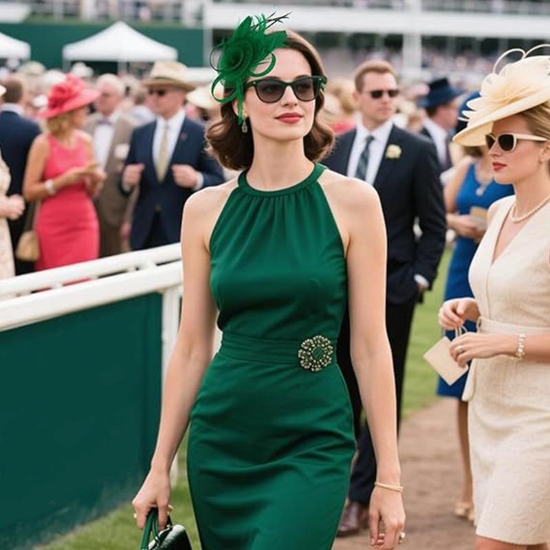 1 шт. Повязка на голову Головной убор Перья Украшения для волос Ободок Элегантный Женский Винтажный Женский Сетка