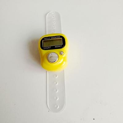 Светодиодный счетчик для вязаных рядов, счетчик-кольцо на палец