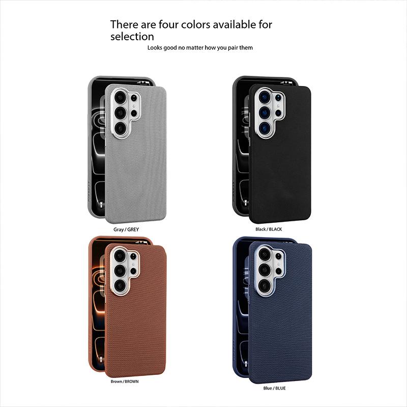Оригинальный чехол TechWoven для Magsafe, магнитный, для Samsung Galaxy S26 Edge S25 Ultra S24 S23, с текстурой плетения, для беспроводной зарядки