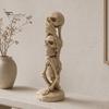 Настольное украшение-череп, 3D-печатная фигурка-конструктор, Готический жуткий череп «Не говори, не слышь, не смотри», Статуэтка, Хэллоуинская вечеринка, Ужасающее украшение для