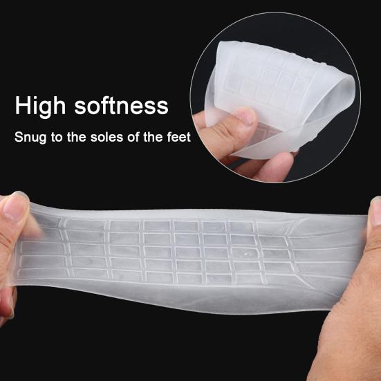 2 пары силиконовых пяточных чашек для подошвенного фасциита, гель для облегчения боли в пятках, защита для пяток, поддержка при боли в ногах, стельки для ахиллова тендинита