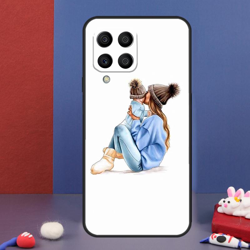 Чехол для телефона Мама Дочь Девочка Сын Папа Для Samsung Galaxy M31 M21 M11 M13 M54 M34 M14 M56 M36 M16 M53 M32 M52 M35 M55 M15 M06