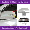 Compatible Rearview Mirror Cover with Turn Signal for 2006-2011 Toyota Camry