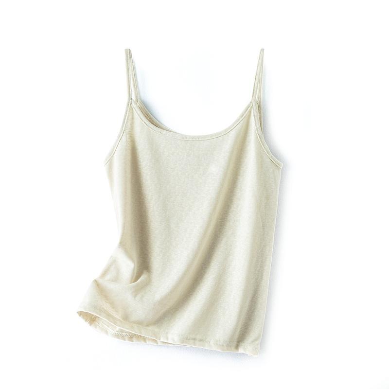 A New Summer Style of Light and Fresh Halter Top for Women, Loose, Casual and Versatile, Sleeveless Inner Layer