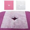 100PCS Non-woven Fabric Disposable Hole Towel Dustproof Massage Bed Hole Cushion  Spa Environment