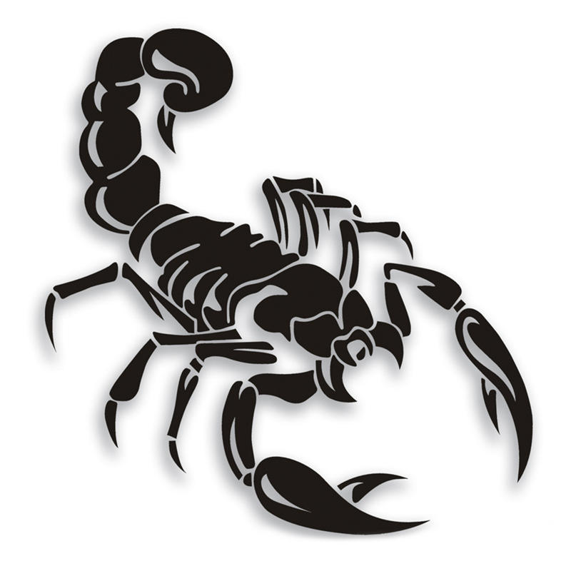 3D Waterproof Cute Scorpion Motorcycle Car Stickers and Decals Car Styling Stickers Funny Car Stickers For All Car