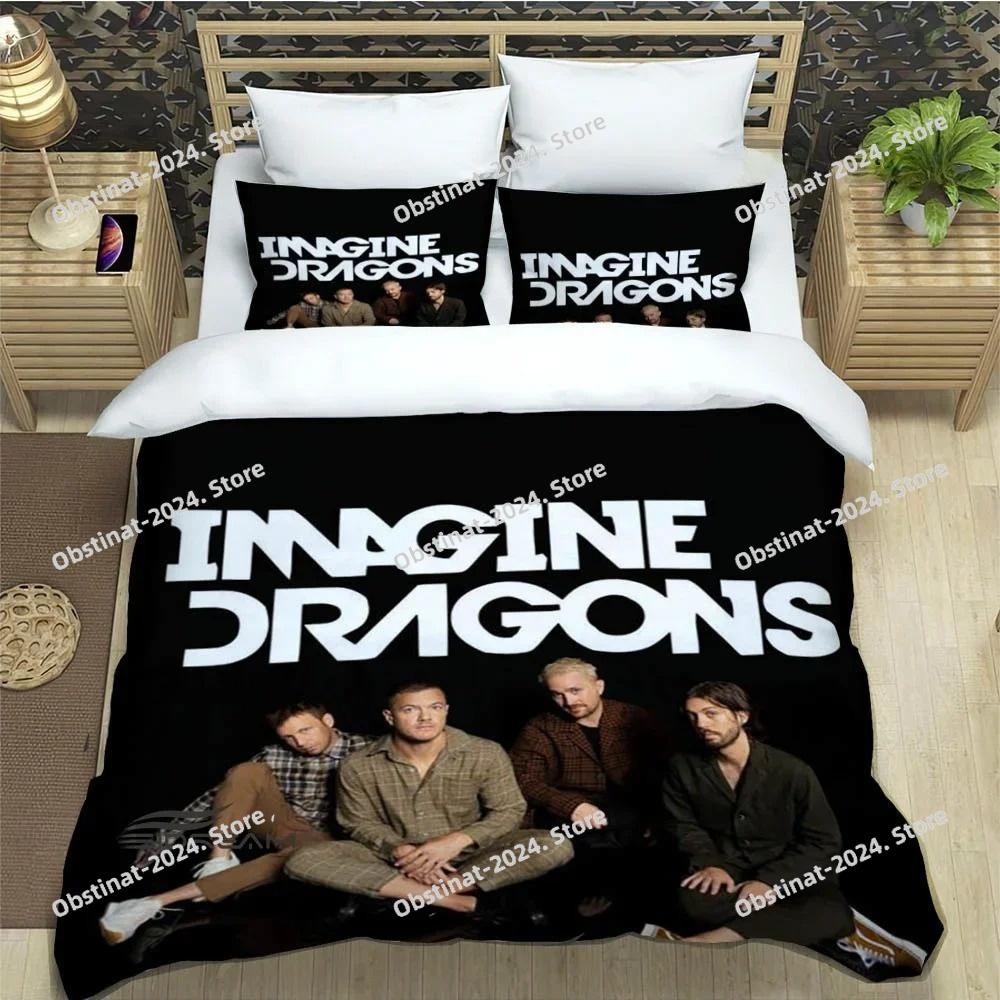 Rock Band Imagine Dragons Постельные комплекты изысканный комплект постельного белья пододеяльник комплект постельного белья роскошный подарок на день рождения