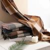 Morandi Checkered Scarf Autumn Cashmere Scarf Woman Fresh Sweet Shawl Warm Scarf