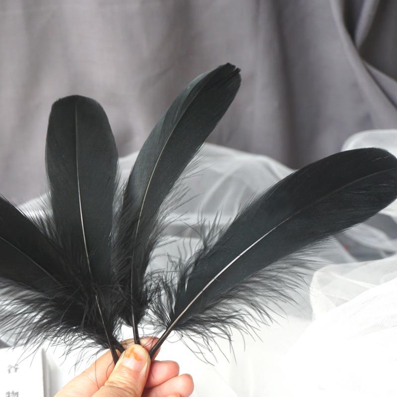 Гусиные волосы, мягкие сделай сам, солнечные цветы, украшение на стену, сетка мечты, крылья, декоративный материал ручной работы, цветные дразнящие кошачьи палочки, перья