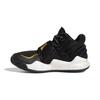 Deep Threat Comfortable Trendy Breathable Mid-Top Kids Basketball Shoes Kids Basketball Shoes Black Gold FX8644