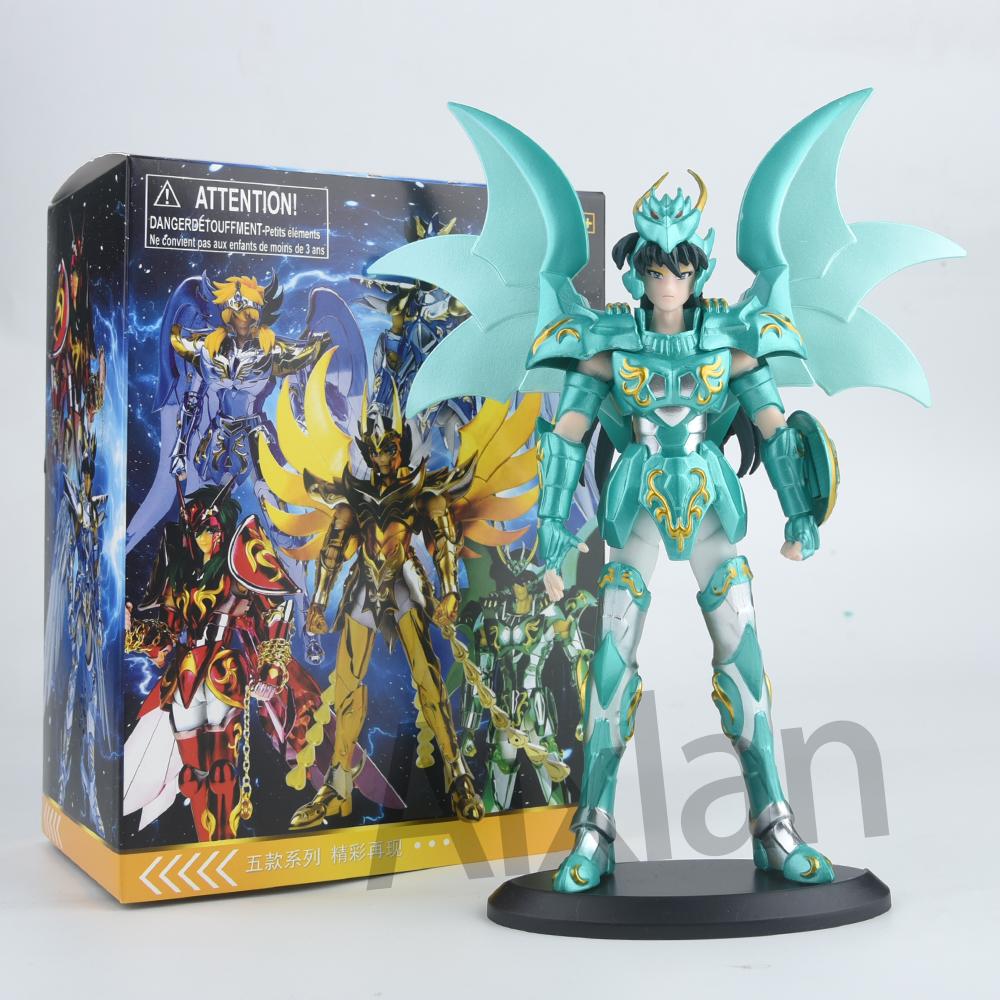 Aixlan 5 шт. КОЛЛЕКЦИЯ Фигурка Saint Seiya Бог Тэнма Бог Хёга 19 см Фигурка Saint из ПВХ Фигурка Аниме Подарок на День Рождения Коллекционная фигурка