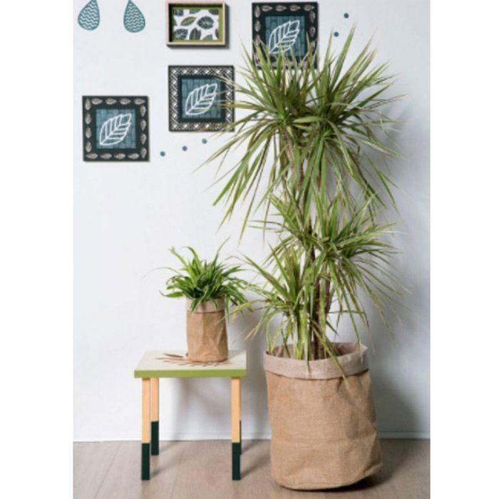 SAC ÉCRU - 12X12X19 CM - JUTE