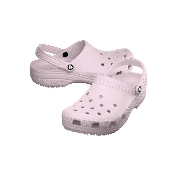 Crocs Классические Клоги Лавандовые Унисекс Кроссовки Розовые Розово-Молочные 10001-6ZW