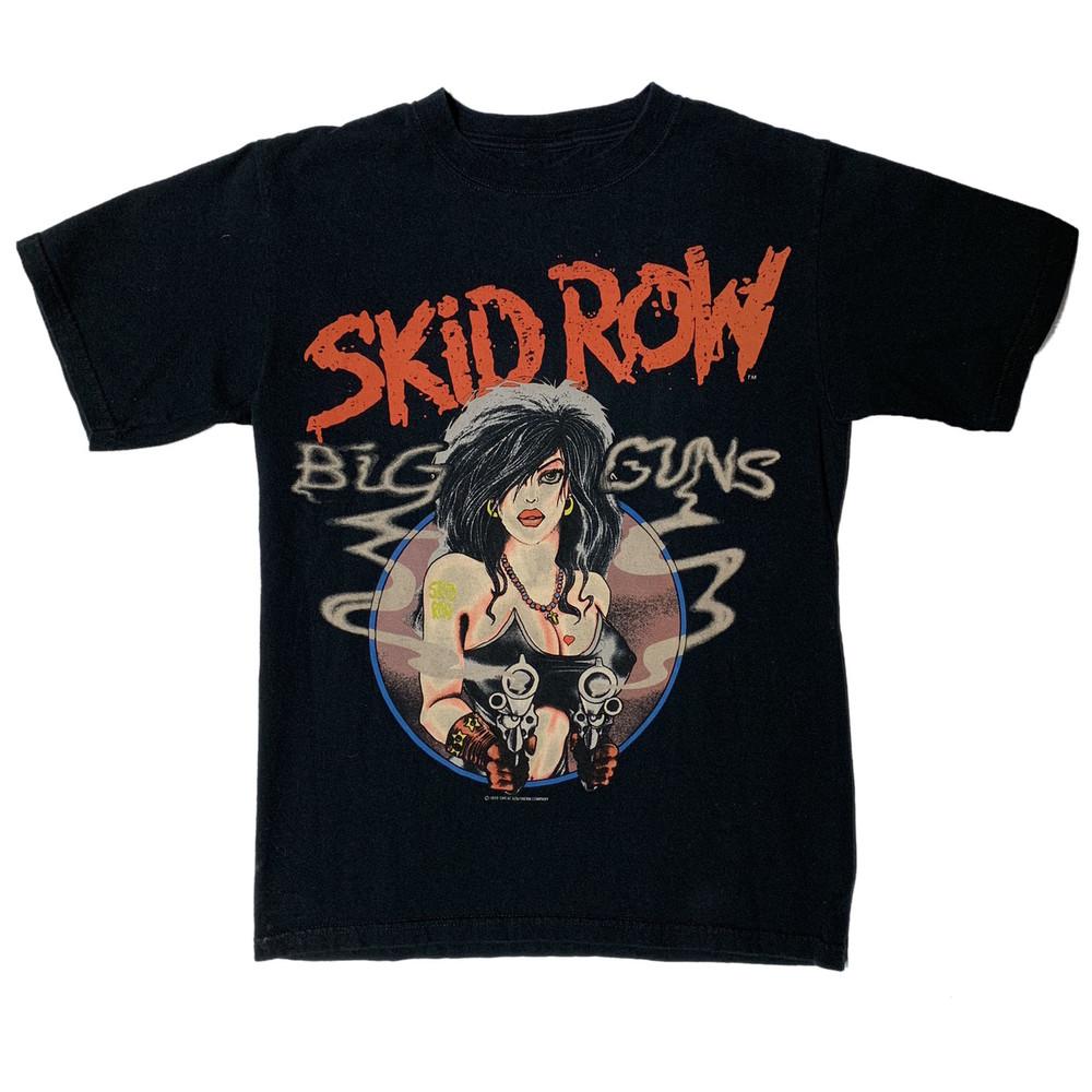 Футболка группы Skid Row Хлопковая футболка Для мужчин Женщин Размер S-4XL VN956 Унисекс Футболка