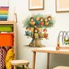 Children's Home Decoration and Beautification Wall Stickers for Reading On The Painted Cartoon Tree