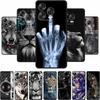 Дизайнерский чехол для ZTE Nubia V70 6,7" Черный Силиконовый ТПУ Мягкая Задняя Крышка Чехол Для ZTE Blade V70 Дизайн Vita Чехлы для Телефона Чехол Coque