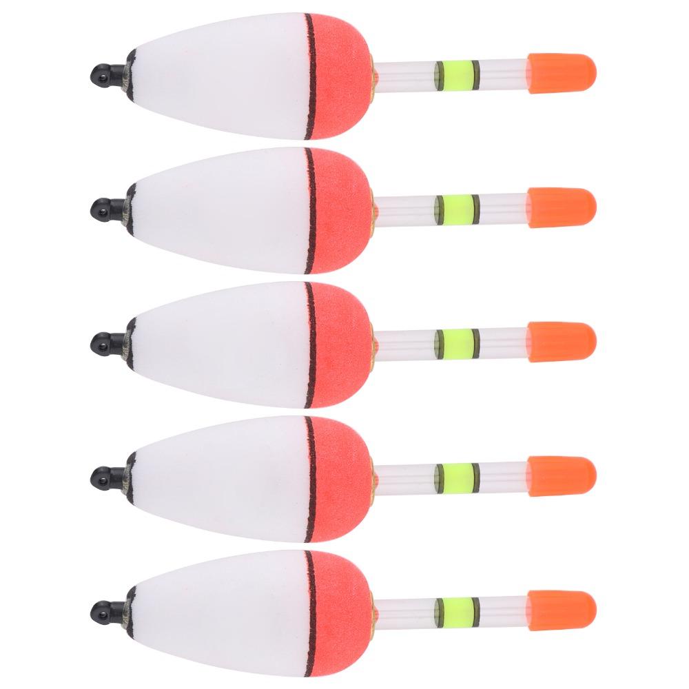 5PCS Long-range Casting Fishing Slip Bobbers EVA Foam Fishing Bobbers Fish Floats Sea Fishing