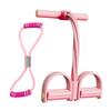 Figure 8 Resistance Band 6-Tube Pedal Puller with Handle Multifunction Elastic Sit-up Rope Men Women Pedal Tensioner Exerciser Workout