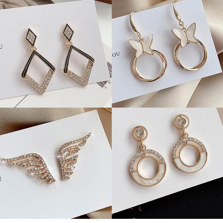 Серьги, Женственность, Высококачественные серьги-гвоздики, Новая модная атмосфера, Легкие роскошные серьги, Популярные серьги.