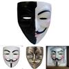 Маска V значит Вендетта из белой меди, маска монстра V из смолы, аксессуар для костюма на Хэллоуин, маскарад, для косплея