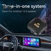 Беспроводной адаптер для Android Auto преобразует проводное соединение в беспроводное для Carplay, поддерживает Netflix, карты TF/USB, голосовое управление, сенсорное управление на рулевом колесе