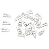 20pcs 5mm Mini Buttons For Doll Clothes Cute Metal Panda Buckle Doll Buttons Sewing DIY Crafts Handmade Dolls Decor Accessories