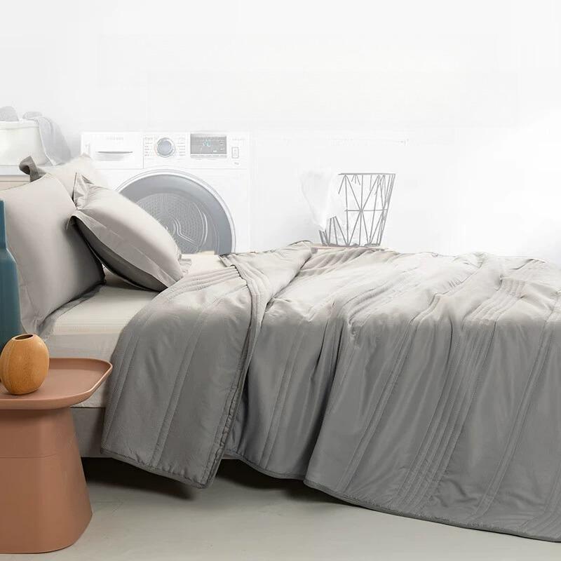 Летнее охлаждающее одеяло в японском стиле, легкое хлопковое одеяло для кондиционирования воздуха для тех, кому жарко во сне, для взрослых, стираемое, одинарное, двуспальное