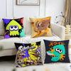 Игровой чехол для подушки S-Splatoon, двусторонний плюшевый чехол для подушки – Для автомобиля, дивана, спальни, идеально подходит в качестве подарка.