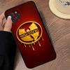 Модные тренды WU-T-TANG CLANs Для iPhone 17 16 15 14 11 12 13 Pro Max Plus Чехол Милый Арт Чехол для Телефона