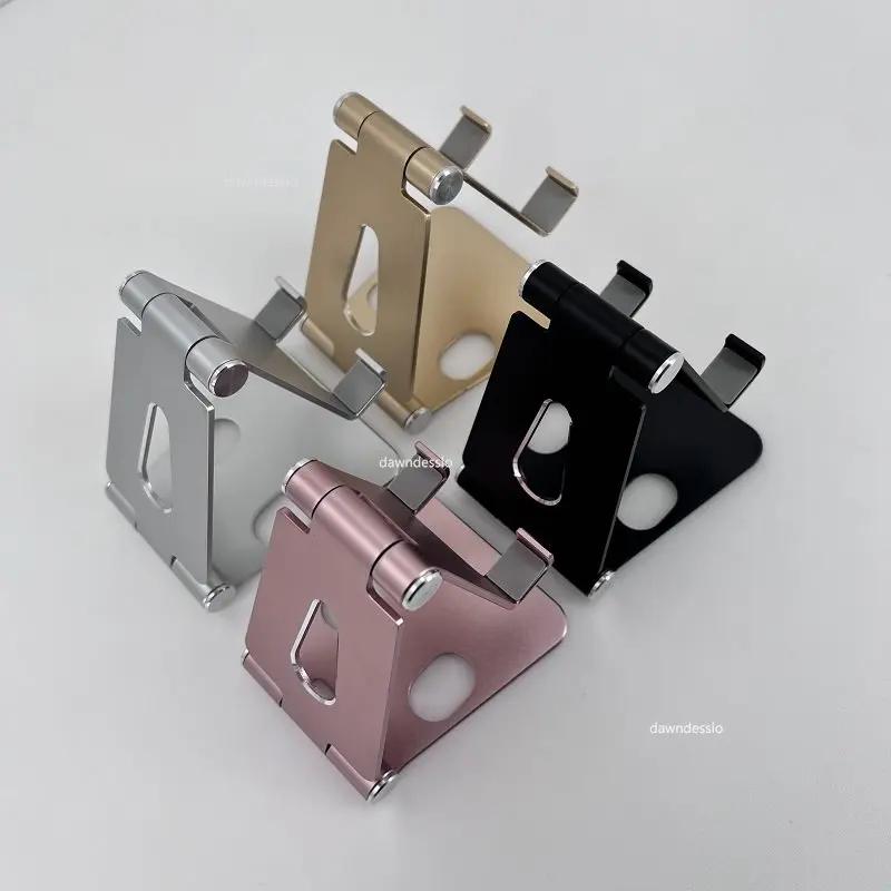 Настольный держатель для мобильного телефона, подставка, док-станция, держатель для телефона и планшета, алюминиевая регулируемая настольная подставка