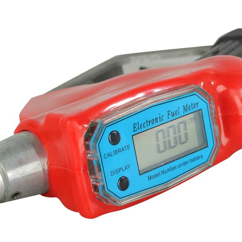 Electronic Metering Fuel Gun Electronic Digital Diesel Gun 1 Inch Turbine Metering Gun Gasoline Diesel Oil Gun