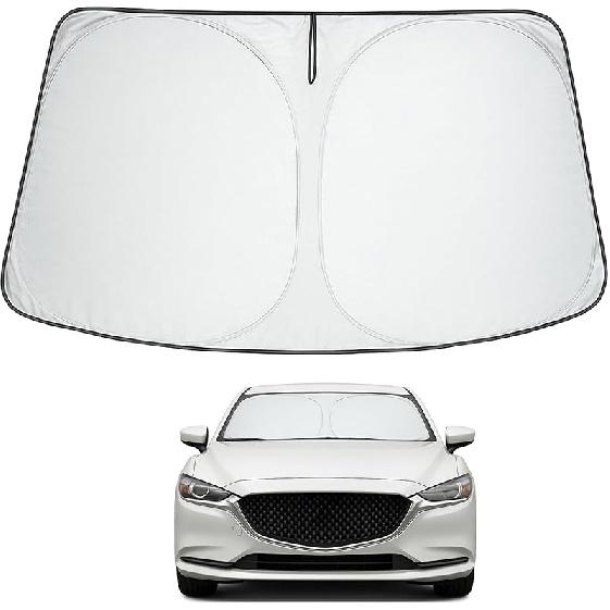 Складная солнцезащитная шторка на лобовое стекло Proadsy 2025 для RAV4, подходит для кроссовера RAV-4 SUV Crossover, TRD Off-Road, LE XLE Premium Limited.