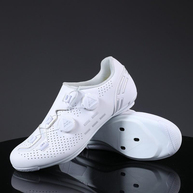 Unisex Cycling Shoes Road Mountain Bikes Breathable Lightweight Clipless Locking Pedal