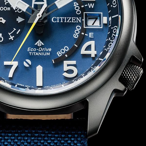 Citizen BN4065-07L ( Watch PROMASTER LAND Series Solar-powered Eco-Drive Alticron) Round Watch Blue