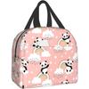 Сумки-холодильники Panda Lunch Bags Organizer Bags Многоразовые ланч-боксы для женщин, мужчин, мальчиков, девочек, работы на открытом воздухе, пикника, школы