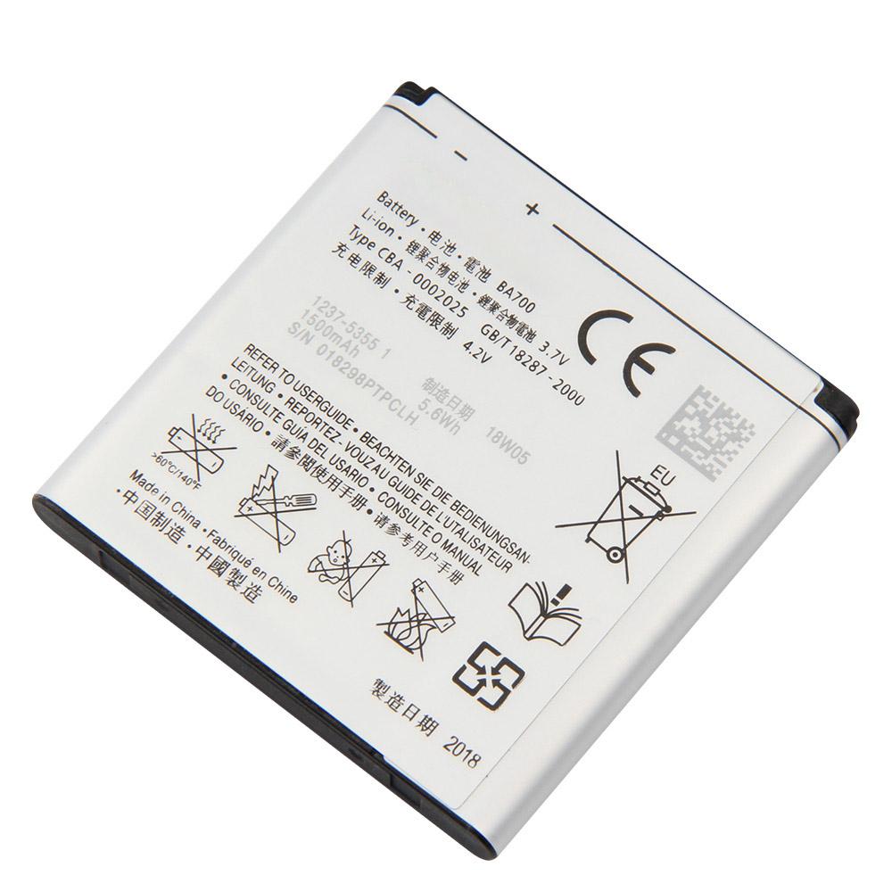 Сменный аккумулятор для телефона SONY ST18i MT15i MT16i MK16i MT11i ST21i ST23i BA700, аккумулятор 1500 мАч