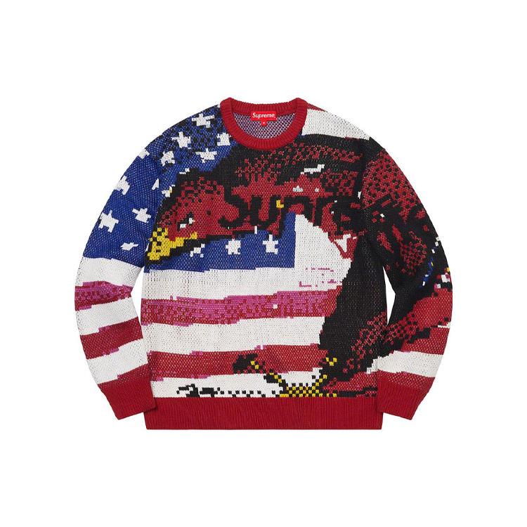 Supreme Digital Flag Sweater SUP-SS21-518