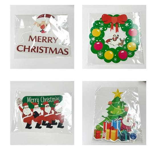 Рождественская дверная подвеска, праздничный знак Клауса, яркий цвет, узор Санта-Клауса, праздничное украшение, легко повесить