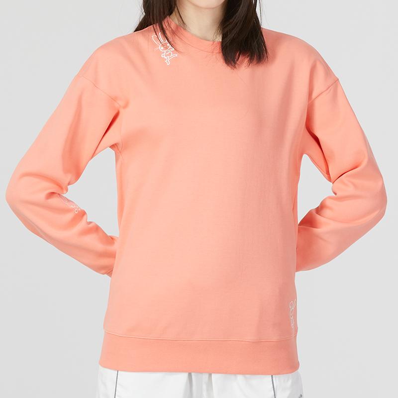 Women's Sweatshirt Adidas CNY Sweatshirt Women's Orange Red