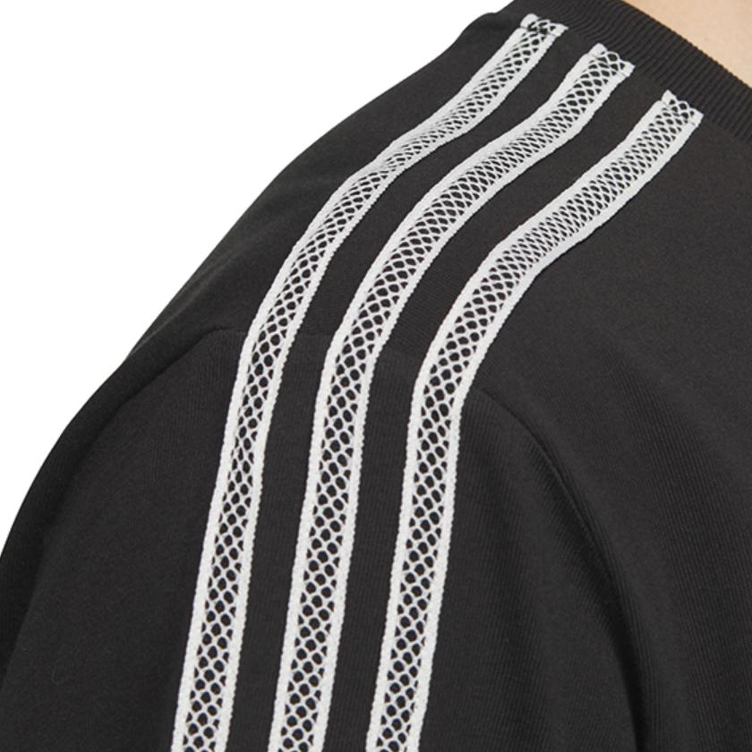 adidas SS25 Спортивный Повседневный Удобный Модный Дышащая Футболка с Коротким Рукавом Мужские Футболки Черный JX2633