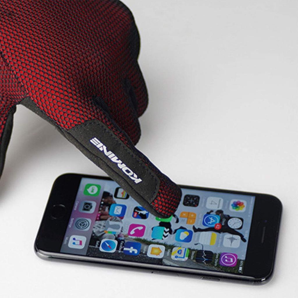 Motorcycle Protective Riding Mesh Gloves Plaid Black XL 1231 For and Autumn Mesh Material [Komine] GK-233 Spring, Summer,