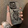 Премиальный графический чехол для телефона iPhone 15 14 13 12 11 x XR Xs SE2 SE 8 7 plus pro Max mini Задняя крышка ПК