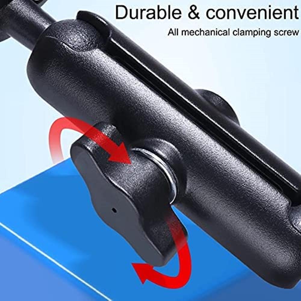 9-35mm Motorcycle Holder Handlebar Mirror Stand Car Seat Mount Bracket for GoPro Hero 12 11 9 10 Phone Action Camera Accessories