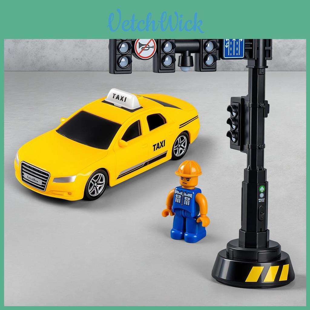 Childrens Traffic Signal Toy With Plastic Parts For Educational Learning And Play
