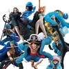 Юбилей 20-й Аниме Фигурка One Piece Синяя Версия Luffy Zoro Chopper Sanji Robin Franky Usopp Nami Brook Фигурка Действия Модель Игрушка