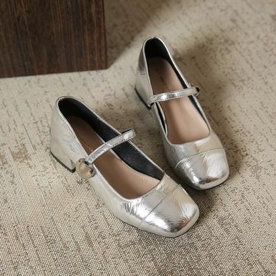 Мода 2024Новые Туфли Лолиты Японские Туфли Мэри Джейн Женские Винтажные Девушки Студенты JK Uniform Туфли на платформе Косплей Высокие каблуки