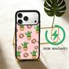 Cactus Succulents Phone Case For iPhone 17,16,15,14,13,12,Plus,Pro,Max For Magsafe Magnetic Wireless Charge