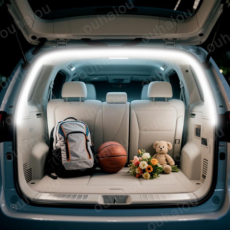 For 2011-2025 Toyota Sienna Trunk Light Modification Light Atmosphere Lights White Warm White Rear Trunk LED Light Bar